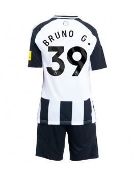 Newcastle United Bruno Guimaraes #39 Replika Hemmakläder Barn 2024-25 Kortärmad (+ byxor)